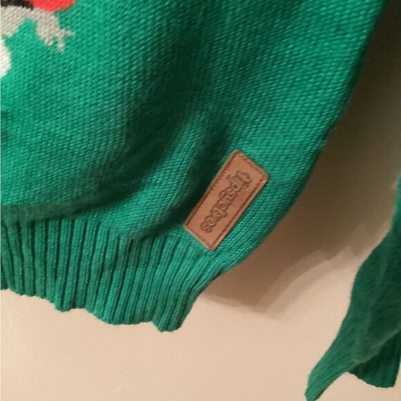 TIPSY ELVES SZ SMALL UGLY CHRISTMAS SWEATER ELECTROCUTED CAT - Picture 6 of 8